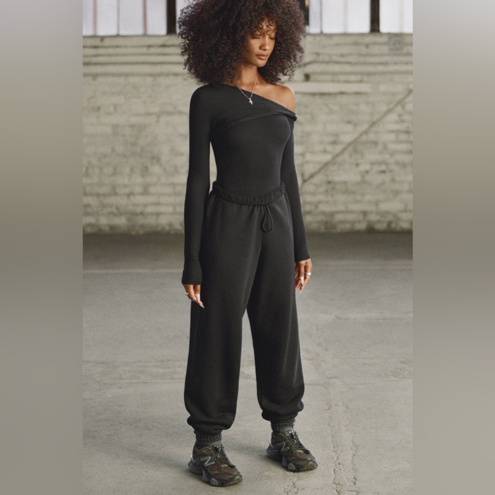 JOAH BROWN OVERSIZED JOGGER X/S